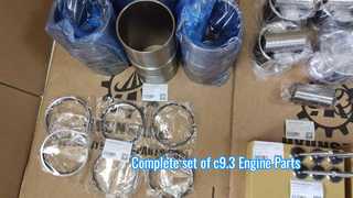 Conjunto completo de peças do motor C9.3