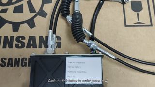 Substituição do motor do acelerador 2475212 para as séries 320C e 320D