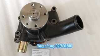 Bomba d'água 02/801380 para JS110 JS130 JZ140 JS145W JS160 4BG1