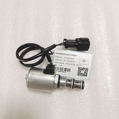 Excavator Parts Solenoid Valve 20Y-60-22121 20Y6022121 For PC200-6