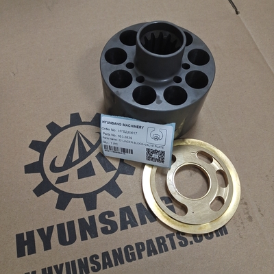 Hyunsang Excavator Parts Cylinder Block Valve Plate 165-3839 1653839 For 311C 312C 312D