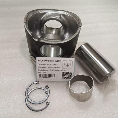 Hyunsang Excavator Parts Piston With Pin 1004016A56D 1002015-56D For BF6M2012