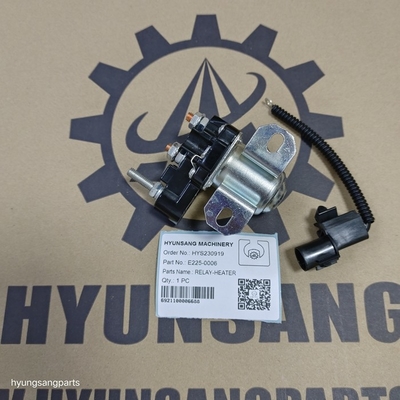 Excavator Parts Heater Relay E225-0006 E225-0004 For R210NLC7 R250LC7 R290LC7 R305LC7 R320LC7