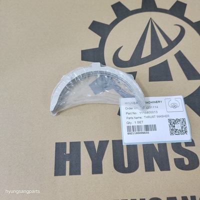 Hyunsang Crankshaft Thrust Washer 1-11680001-3 1116800013 For Construction Machinery