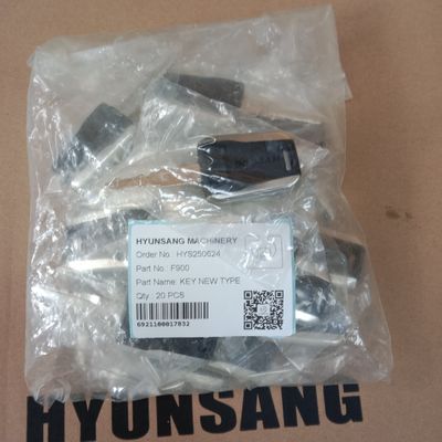 Hyunsang Parts Key New Type F900 for Bob , Daewoo , Doosan , Terex