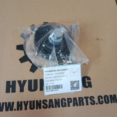 Excavator Engine Parts Pulley A4700-511-01-2 For Hyundai Excavator R110 R140LC R450LC R140W