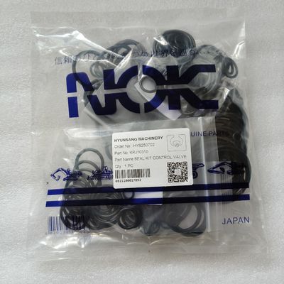 Hyunsang Excavator Spare Parts SEAL KIT CONTROL VALVE KRJ10310