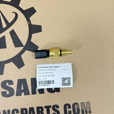 Excavator Parts Water Temp Sensor RE537637 For JD 130G 160GLC 180GLC