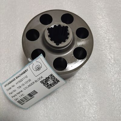 Hydraulic Parts Cylinder Block 708-1S-13130 7081S13130 for PC28UU  PC30MR