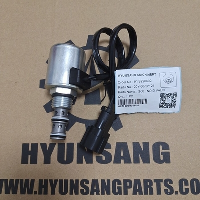 Excavator Parts Solenoid Valve 20Y-60-22121 20Y6022121 For PC200-6