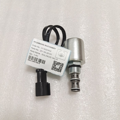 Excavator Parts Solenoid Valve 20Y-60-22121 20Y6022121 For PC200-6
