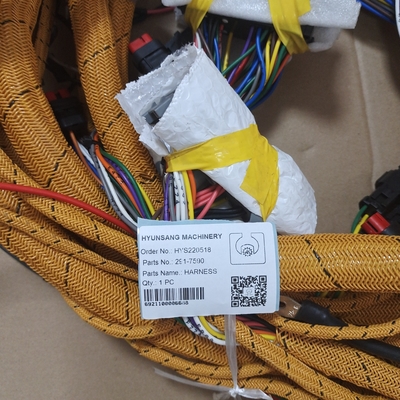 Hyunsang Excavator Engine Parts Harness 291-7590 For 320D 320D L 323D L