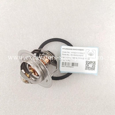 Excavator Thermostat Valve 71C 65.06402-5015 For DH220-5 DL200 DX225