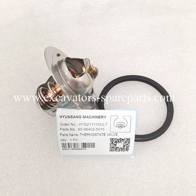 Excavator Thermostat Valve 71C 65.06402-5015 For DH220-5 DL200 DX225