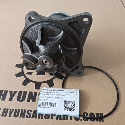 Water Pump 1786633 178-6633 Excavator Parts For 320C 320D 312D 312C 323D 318C 313D Engine 3066