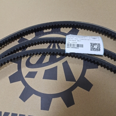 Hyunsang High Tensile Strength Fan Belt 11N8-00130 3103697 3289157 For Excavator R110-7 R140LC-7