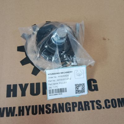 Excavator Engine Parts Pulley A4700-511-01-2 For Hyundai Excavator R110 R140LC R450LC R140W