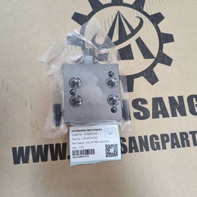 Hyunsang Excavator Parts 723-40-70100 Pressure Reducing Valve for Komatsu 6D102 PC200-6