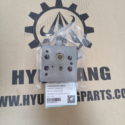 Hyunsang Excavator Parts 723-40-70100 Pressure Reducing Valve for Komatsu 6D102 PC200-6