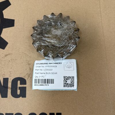 Excavator Parts Sun gear LC00222 For CX210LR CX210N CX210B CX210C LC CX225SR