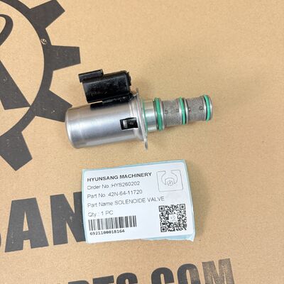 Solenoid Valve 42N-64-11720 For Excavator PC14R PC16R PC35MR PC50MR