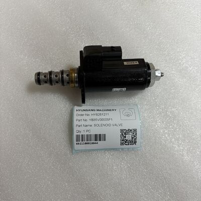 Excavator Parts SOLENOID VALVE YB35V00005F1 For SK135SR SK235SR-1E SK135SR-1E SK200LC-6ES