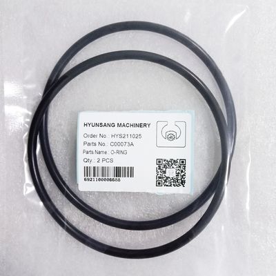 Excavator Spare Parts C00073A Hyundai O Ring For 1300W 706-75-92310